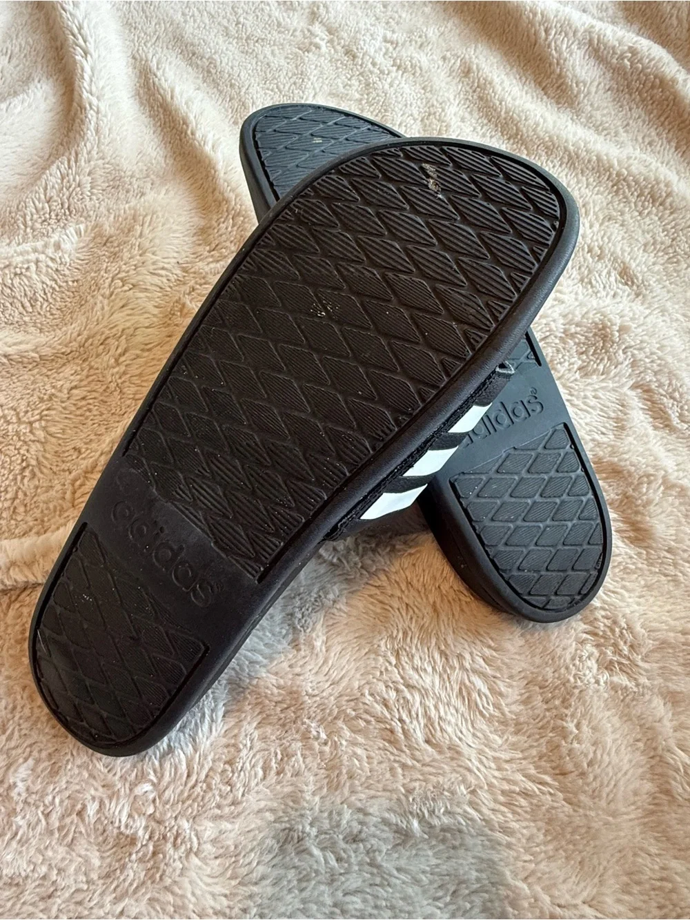 Adidas Adilette Comfort Slides Men's Sz 10